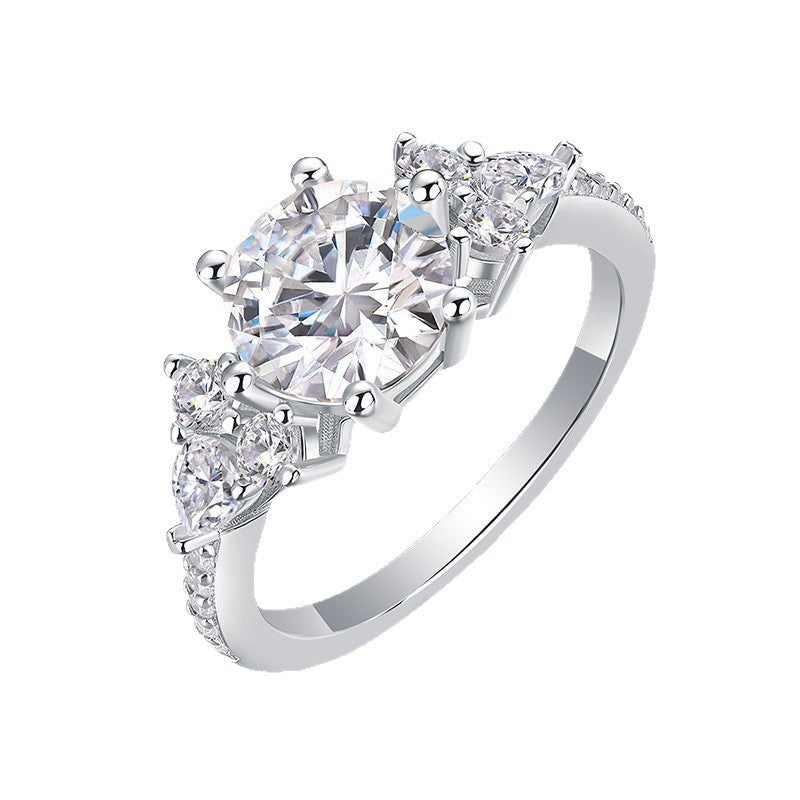 Seraphina Royale Ring – Moissanite & 925 Sterling Silber
