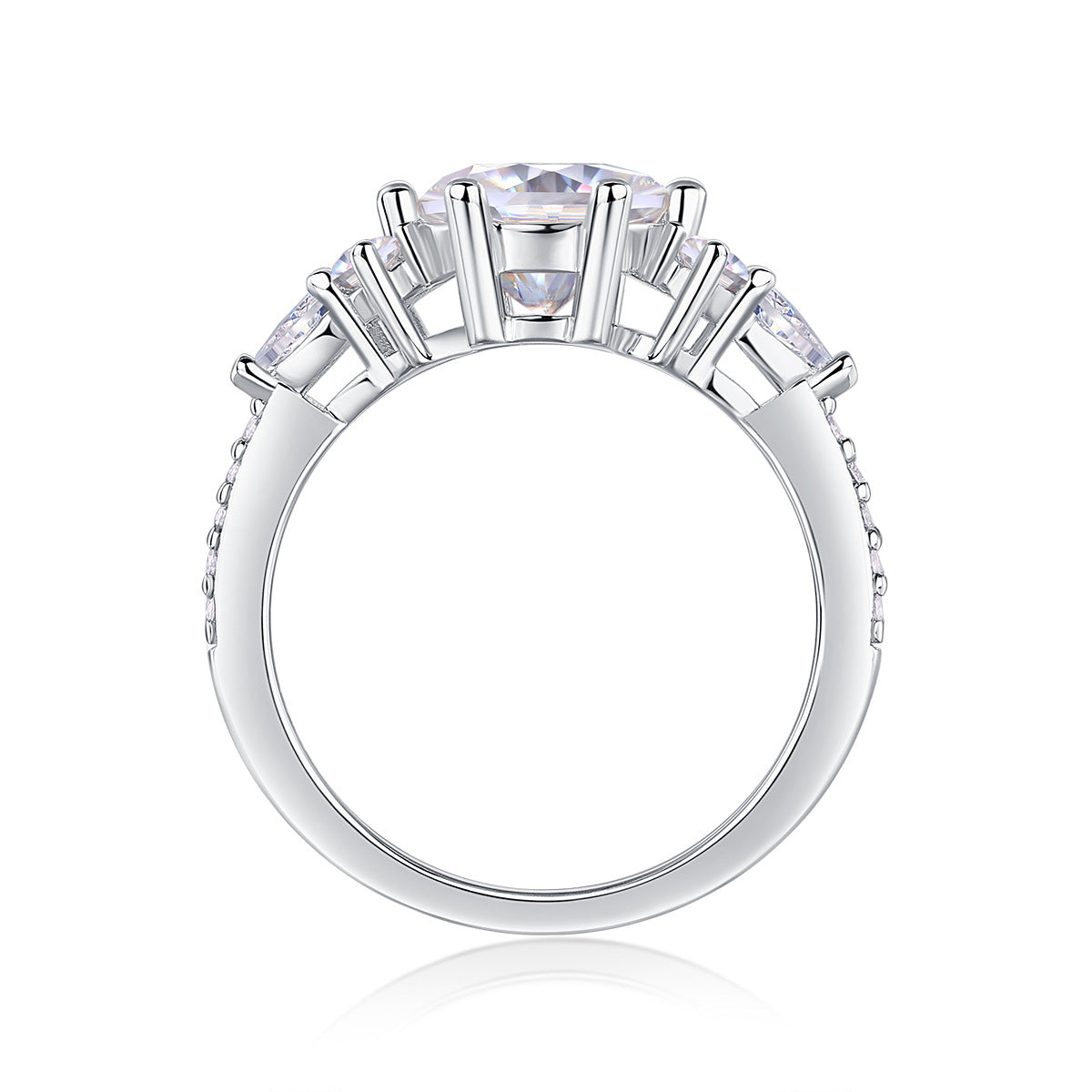 Seraphina Royale Ring – Moissanite & 925 Sterling Silber