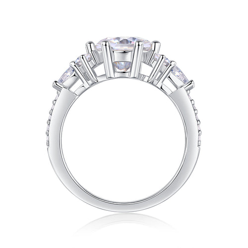 Seraphina Royale Ring – Moissanite & 925 Sterling Silber