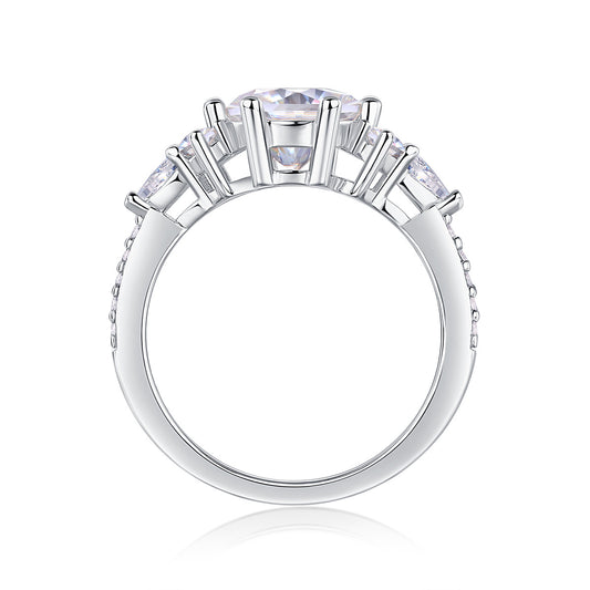 Seraphina Royale Ring – Moissanite & 925 Sterling Silber